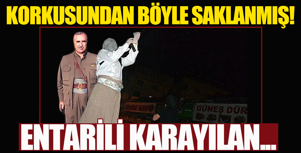 PKK elebaşı Murat Karayılan entariyle geziyor!