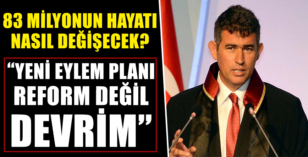 TBB Başkanı Metin Feyzioğlu İnsan Hakları Eylem Planı'nı değerlendirdi: 'Reform değil devrim'