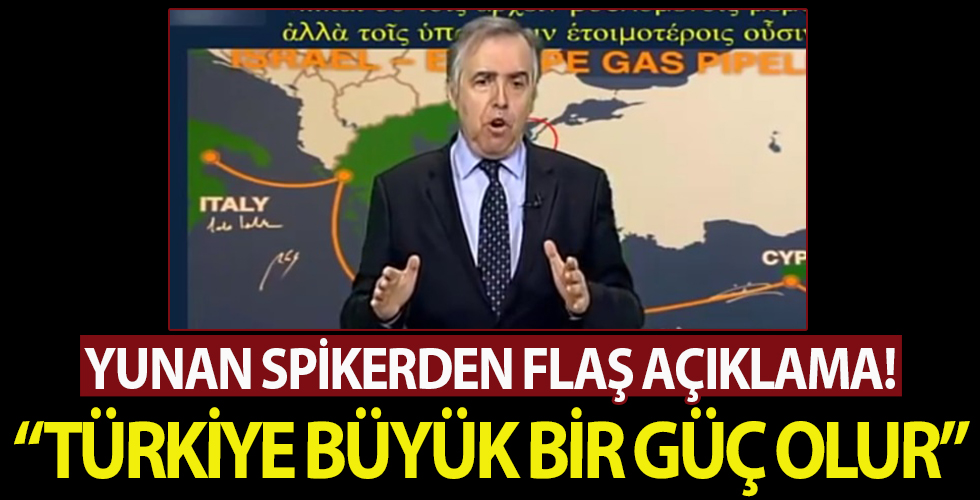 Yunan spikerden bomba açıklama: Türkiye'de siyasi bir değişim yaşanmazsa...