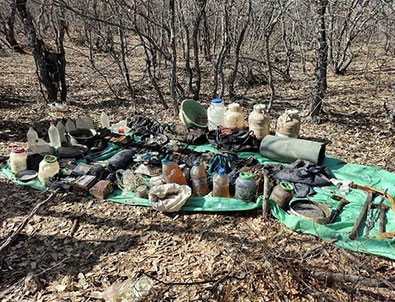 Teröristlerin ini imha edildi!