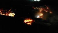 Tuzla'da Yangın Çıkan Fabrika Havadan Görüntülendi Haberi