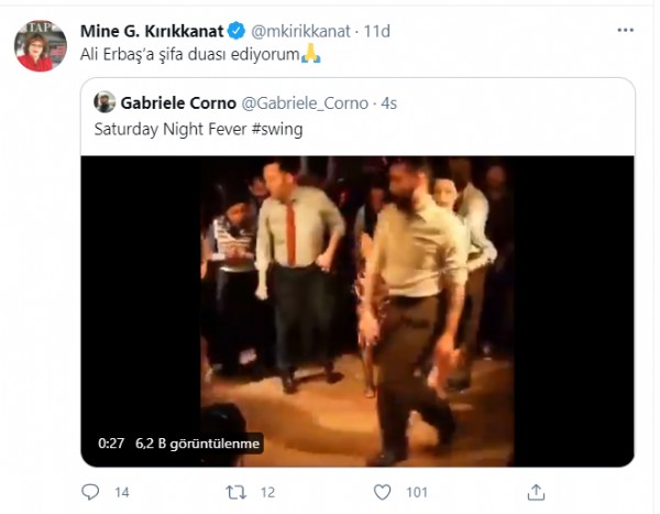 Mine Kırıkkanat'tan skandal mesaj