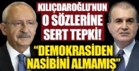 AK Parti Sözcüsü Ömer Çelik'ten 'Erdoğan bir milli güvenlik sorunudur' diyen Kılıçdaroğlu'na sert yanıt