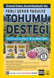 Konya Büyükşehir'den Üreticiye Yerli Şeker Fasulye Tohumu Desteği