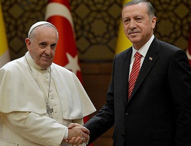 Papa, Başkan Erdoğan'a telgraf gönderdi