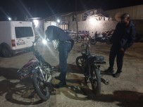 Reyhanlı'da Çalıntı Motosikletler Denetim Yapan Polise Takıldı