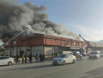 Tekstil fabrikasında korkutan yangın!