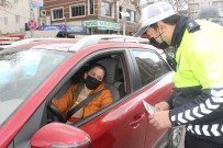 Trafik Polisleri Halkın Güvenliği İçin İş Başında