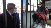 Vaka Artışının Sürdüğü 'Yüksek Riskli' Kırıkkale'de Toplu Taşıma Araçları Denetlendi Haberi