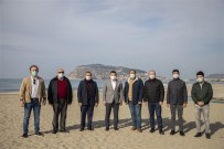 Alanya'da Sahil Bandının Çehresini Değiştirecek Proje İçin Düğmeye Basıldı