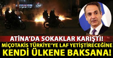 Atina'da sokaklar karıştı!