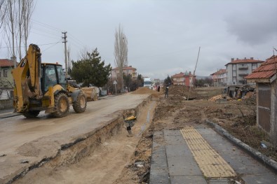 Akyurt'ta İçme Suyu Hattı Yapımına Başlandı