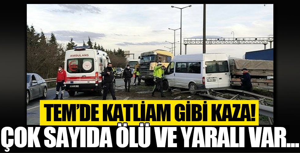 Ankara'da katliam gibi kaza!