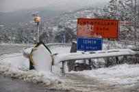 İzmir'e Nisan Ayı Karla Geldi