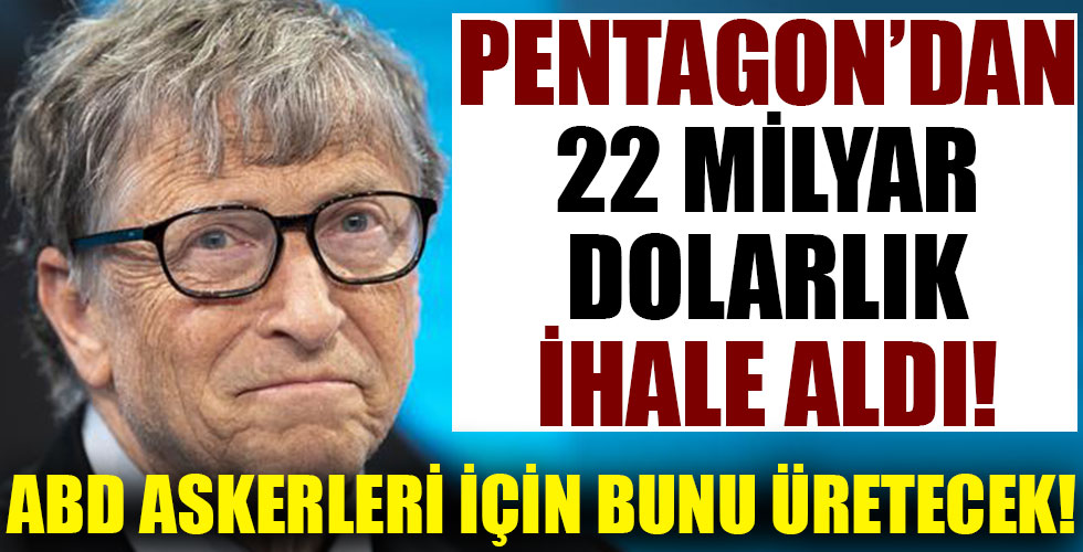 Pentagon'un 22 milyar dolarlık ihalesini Microsoft kazandı!