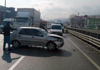 Samsun'da Otomobil Bariyere Çarptı Açıklaması 1 Yaralı Haberi