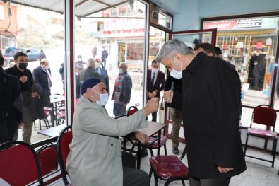 Vali Makas, Üzümlü'de İncelemelerde Bulundu