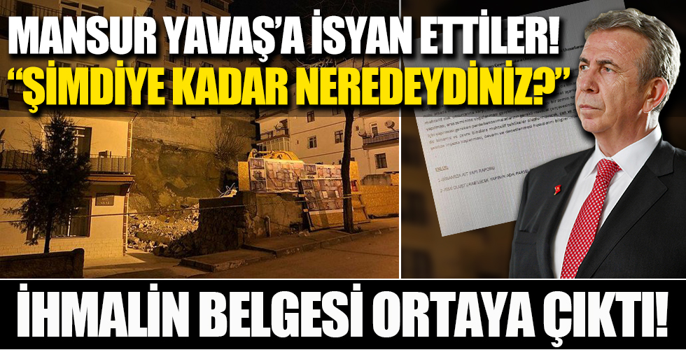 Ankara'da çökme riski bulunan bina yıkılıyor! 3 ay önce belediyeyi dilekçeyle uyardıkları ortaya çıktı