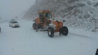 Antalya-Konya Karayolunda Kar Kalınlığı 50 Santime Ulaştı Haberi