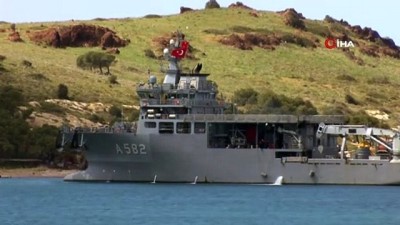 Ege'de Denize Düşen Eğitim Uçağının Enkazını Çıkarmak İçin Çalışma Başlatıldı