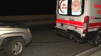 Kaza Yapan Araca Müdahale İçin Giden Ambulans Kaza Yaptı