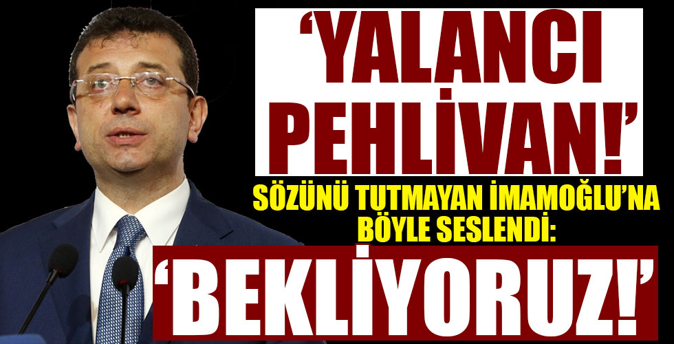 Sözünü tutmayan İmamoğlu'na Tuzla Belediye Başkanı Yazıcı'dan sert tepki!