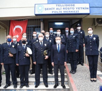 Vali Aksoy'dan Şehit Ali Rüştü Yetkin Polis Merkezi'ne Ziyaret