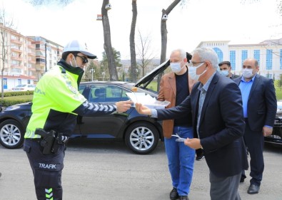 Başkan Güder'den Görev Başındaki Polislere Sürpriz Ziyaret