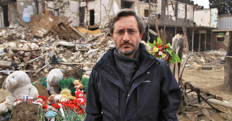 İletişim Başkanı Altun Gence'yi ziyaret etti