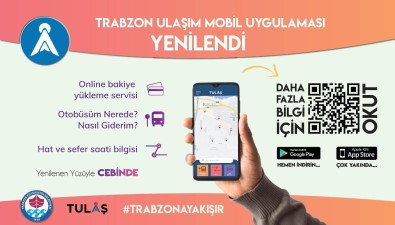 Trabzon'da Toplu Taşımada Mobil Kolaylık