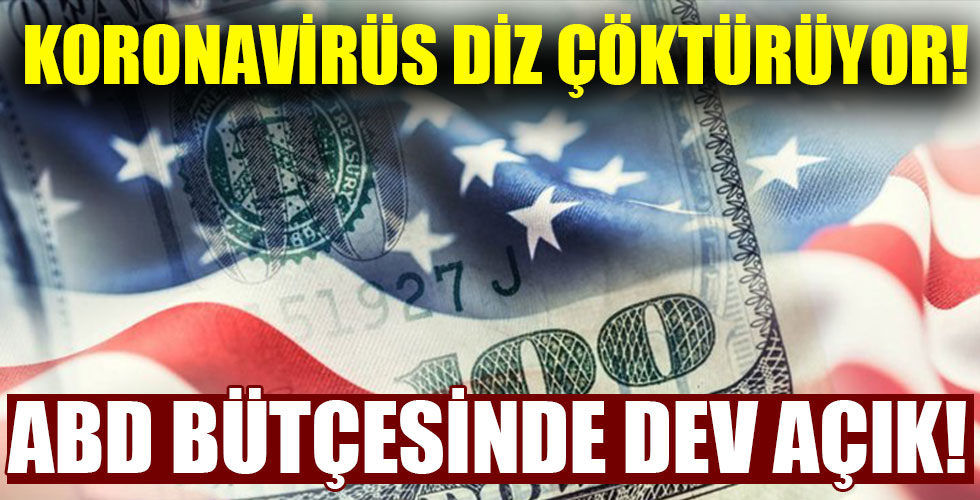ABD bütçesinde dev açık!