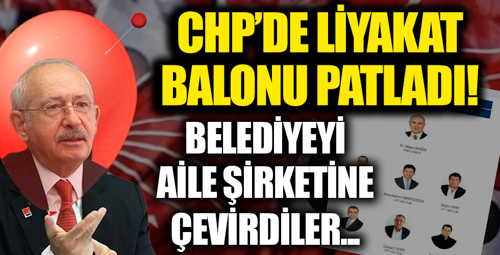 CHP'li Büyükçekmece Belediyesi'nde liyakat lafta kaldı! Belediye torpilli atamalarla aile şirketine döndü