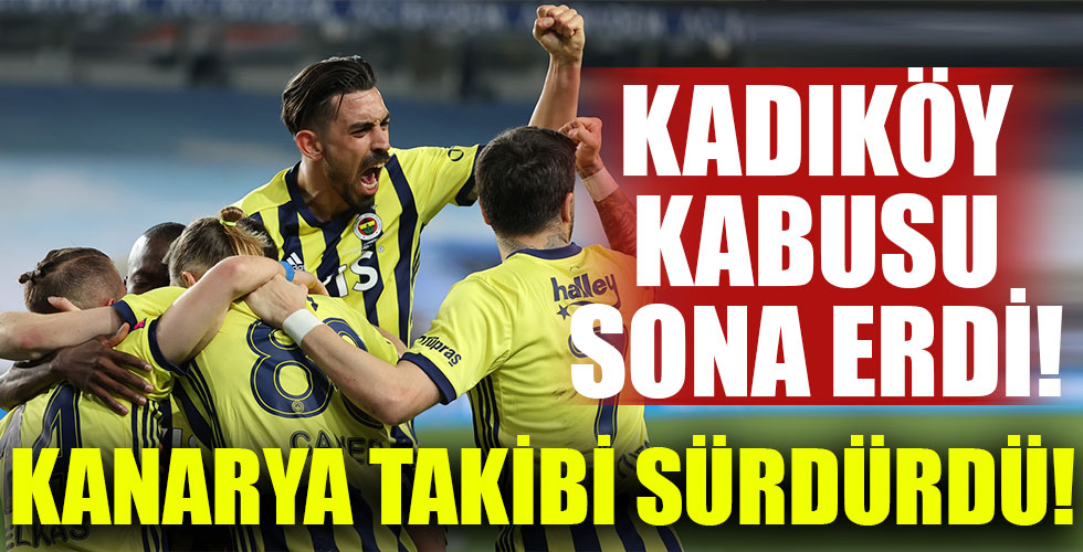 Fenerbahçe lider takibini sürdürdü!