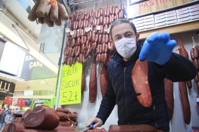 Kayseri'de Pastırmacılarda 'Ramazan' Yoğunluğu