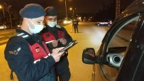 Samsun'da Jandarmadan Sokağa Çıkma Kısıtlamasında Denetim