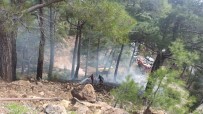 Bozyazı'daki Orman Yangını Büyümeden Söndürüldü
