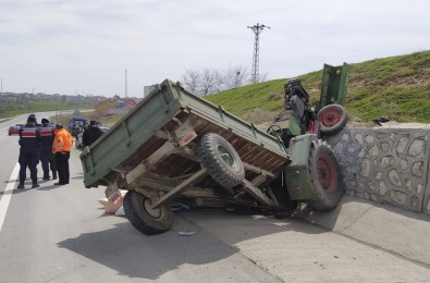 Bu Kazayı Burunları Bile Kanamadan Atlattılar