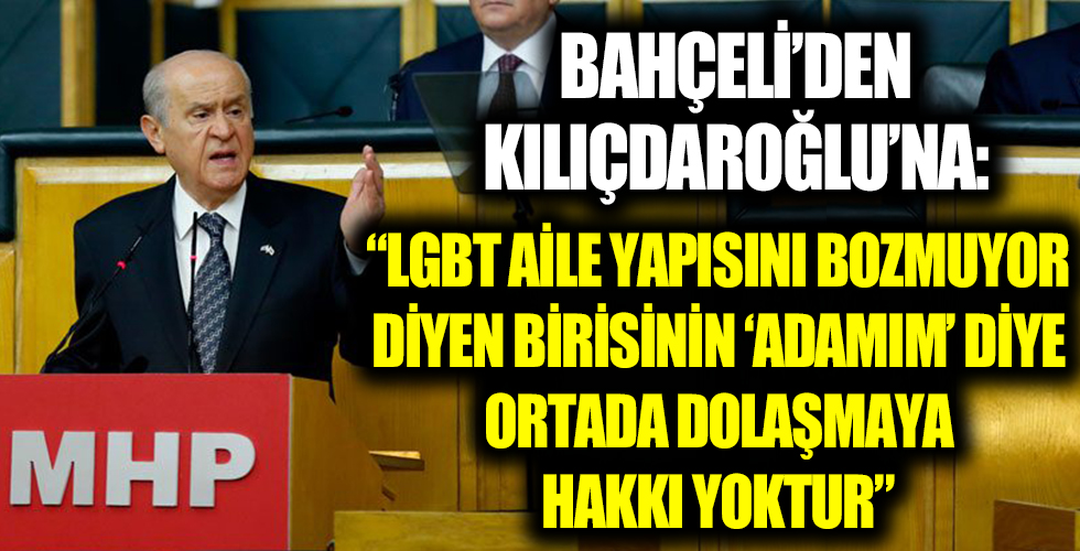 Devlet Bahçeli'den önemli açıklamalat!