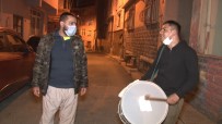 İstanbul'da Ramazan Davulcusundan 'Korona Virüs Bestesi'