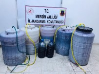 Mersin'de Bin 184 Litre Sahte İçki Ele Geçirildi