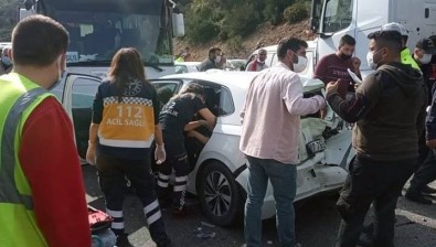 Milas - Bodrum Karayolunda Zincirleme Kaza