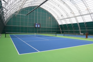 Yenilenen ESOGÜ Kapalı Tenis Kortları Hizmete Girdi