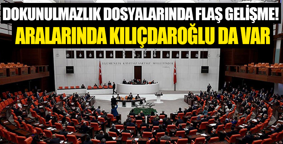 10 milletvekilinin dokunulmazlık dosyası TBMM Başkanlığı'na sunuldu