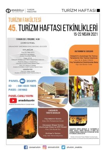 Anadolu'da 45. Turizm Haftası Etkinlikleri
