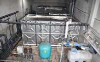 İscehisar'da Jeotermal Kaplıca Tesisinde Eskiyen Su Depoları Değiştirildi Haberi