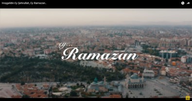 Konya Büyükşehir Youtube Kanalı Ramazan'a Özel Hazırlandı