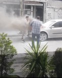 (Özel) Beyoğlu'nda Parlayan Alevden Kaçış Kamerada Haberi