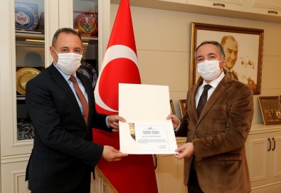 TDF, AİÇÜ Rektörü Prof. Dr. Karabulut'a Teşekkür Belgesi Gönderdi