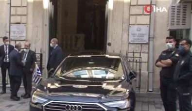 Yunanistan Dışişleri Bakanı Dendias İstanbul'da