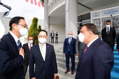 Büyükelçisi Lee'den Başkan Gürkan'a Ziyaret